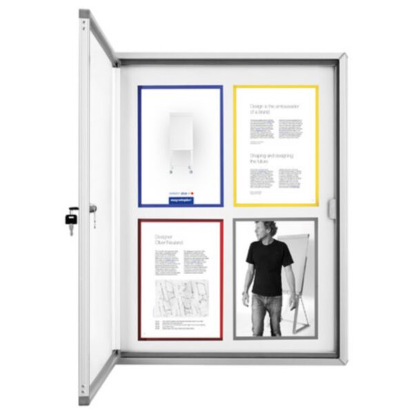 magnetoplan Schaukasten CC Außenbereich mit Sicherheitsglas