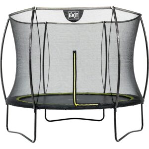 EXIT Silhouette Trampolin + Sicherheitsnetz 366 (12ft) Schwarz