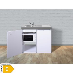 Stengel Küchen Kitchenline MKM 100 weiß - ohne Kochfeld links