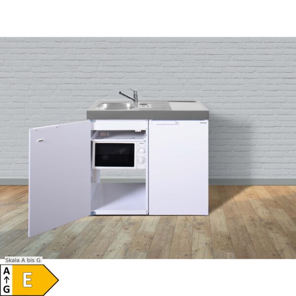 Stengel Küchen Kitchenline MKM 100 weiß - ohne Kochfeld links