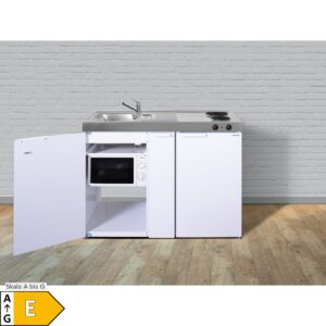 Stengel Küchen Kitchenline MKM 120 A weiß - Elektrokochfeld rechts