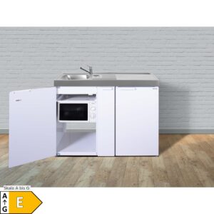 Stengel Küchen Kitchenline MKM 120 A weiß - ohne Kochfeld links