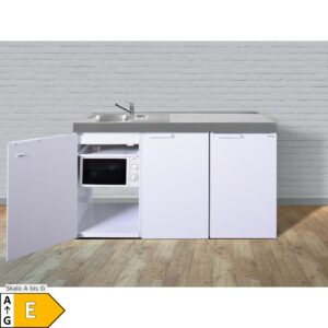 Stengel Küchen Kitchenline MKM 150 weiß - ohne Kochfeld rechts