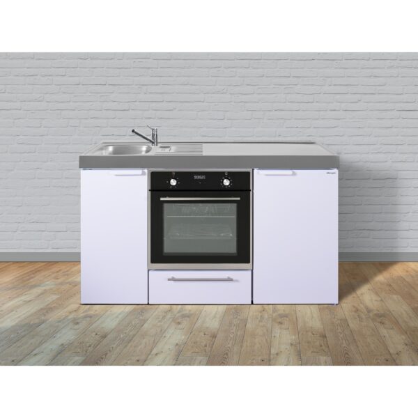 Stengel Küchen Kitchenline MKB 150 weiß - ohne Kochfeld rechts