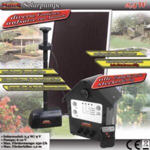 Mauk Solar Teichpumpe Solarpumpe 2