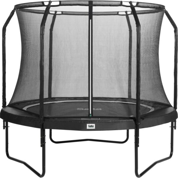 Salta Premium Black Edition - rund Ø396cm -Trampoline mit Sicherheitsnetz