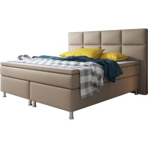 Inter Handels Boxspringbett Miami 180x200 cm muddy