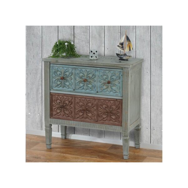 Kommode Almada Sideboard Schrank Shabby-Look