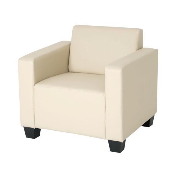 Sessel Loungesessel Moncalieri ~ creme