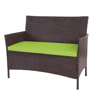 Poly-Rattan Gartenbank Hamar