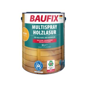 BAUFIX Multispray Holzlasur kiefer seidenglänzend