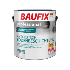 BAUFIX professional Anti-Rutsch Bodenbeschichtung lichtgrau matt