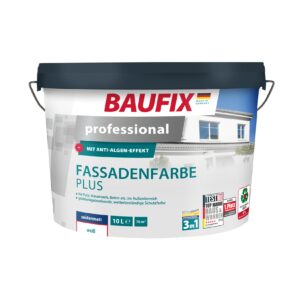 BAUFIX professional Fassadenfarbe Plus weiss seidenmatt