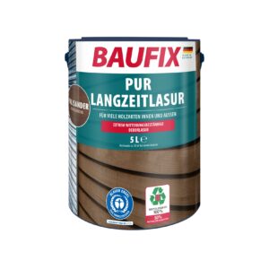 BAUFIX PUR Langzeitlasur palisander seidenglänzend