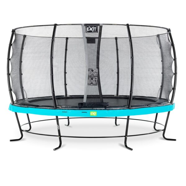 EXIT Elegant 427 (14ft) RUND + Sicherheitsnetz Economy blau