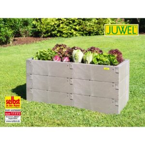 Juwel Hochbeet "Timber" 3er-Set in Holzoptik