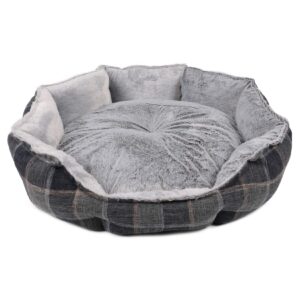 Heim Kuschelprogramm Schottland Heimtierbett Gr. L 70 x 65 x 18 cm