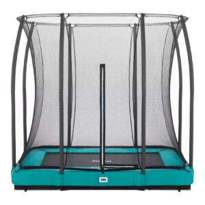 Salta Trampoline - Comfort Edition Ground- rechteckig - 214 x 153cm - Schutzrand Grün