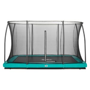 Salta Trampoline - Comfort Edition Ground- rechteckig - 366 x 244cm - Schutzrand Grün