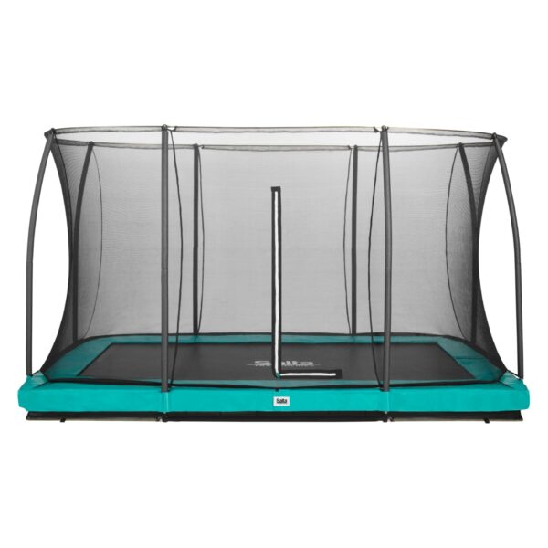 Salta Trampoline - Comfort Edition Ground- rechteckig - 366 x 244cm - Schutzrand Grün