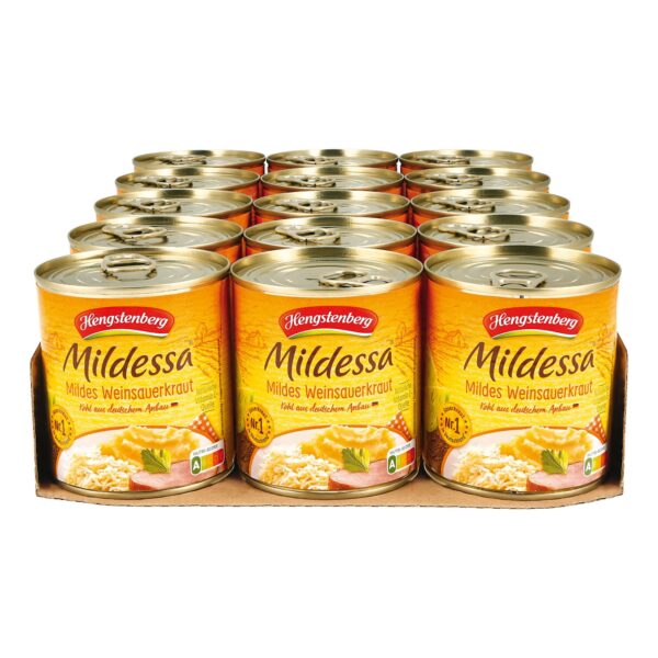 Hengstenberg Mildessa Sauerkraut 285 g Abtropfgewicht