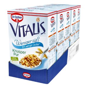 Dr. Oetker Vitalis Weniger süß Knusper Pur 600 g