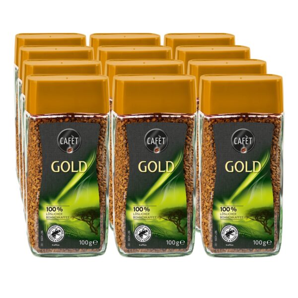 Cafet Instantkaffee Gold 100 g