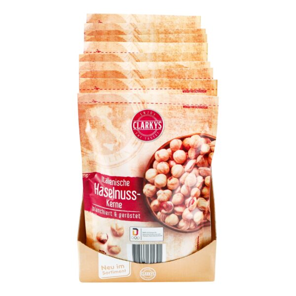 Clarkys italienische Haselnusskerne 200 g