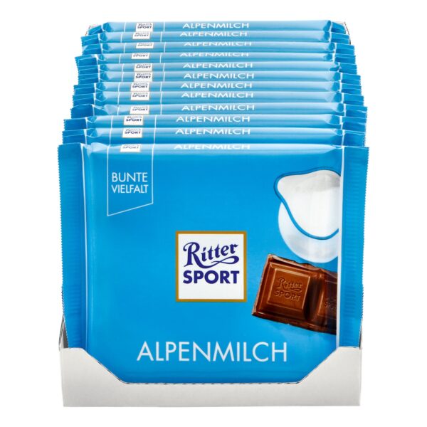 Ritter Sport Alpenmilch Schokolade 100 g