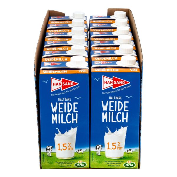 Hansano haltbare Weidemilch 1