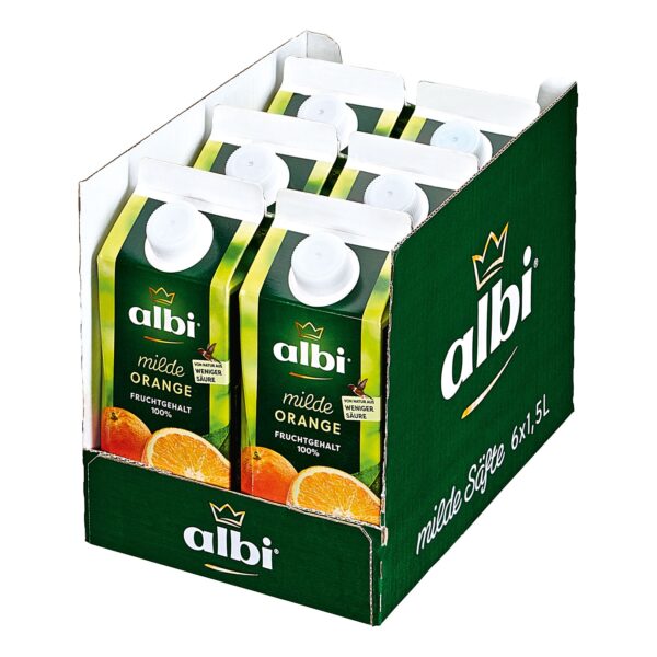 albi Milder Orangensaft 1