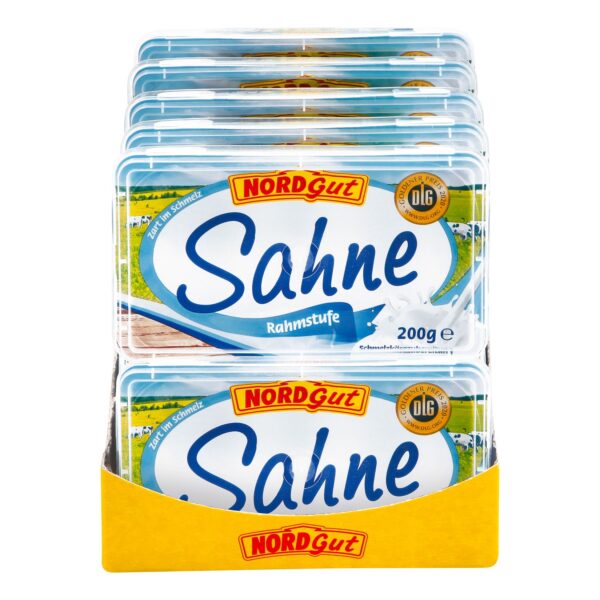 Nordgut Schmelzkäsezubereitung Sahne 200 g