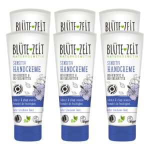 BLÜTE-ZEIT Handcreme Sensitiv Bio Hibiskus & Bio Sheabutter 75 ml