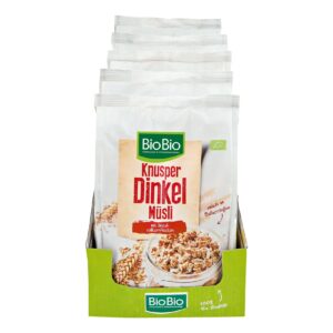 BioBio Knusper Dinkel Müsli 500 g