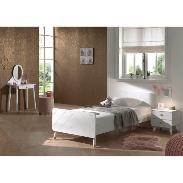 BILLY Jugendzimmer Set 3-tlg. best. aus: Bett 90 x 200 cm