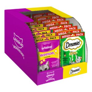 Whiskas / Dreamies Katzensnack Mega Pack 180 g