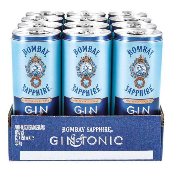 Bombay Sapphire Gin & Tonic Mixgetränk 10