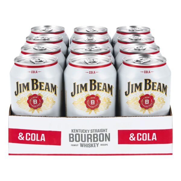 Jim Beam White Straight Bourbon Whiskey & Cola 10