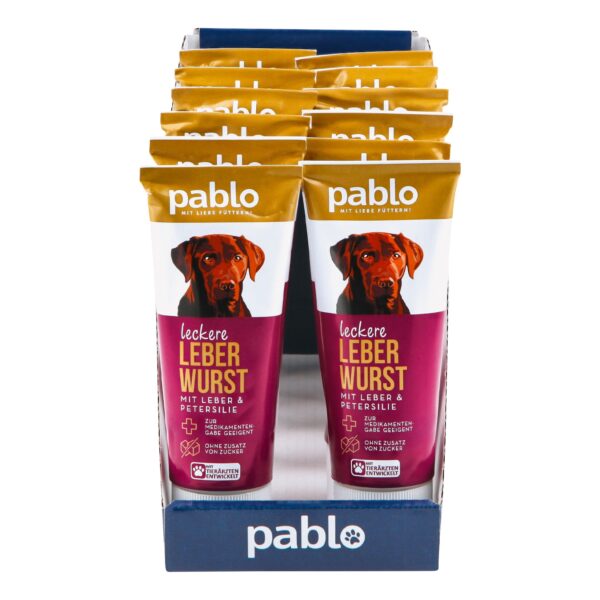 Pablo Leberwurst für Hunde 75 g