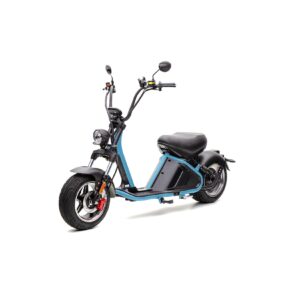 ECONELO Chopper PXD2 Elektroroller max. 45 Km/h blau