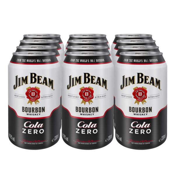 Jim Beam & Cola Zero 10