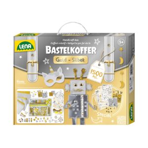 Bastelkoffer Gold & Silber