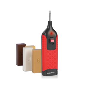 EASYmaxx Reparatur-Set Laminat & Parkett 19-tlg. 3V rot/schwarz