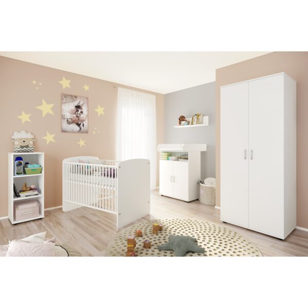 nonjoo. Babyzimmer Lunis Set 4: best. aus Babybett