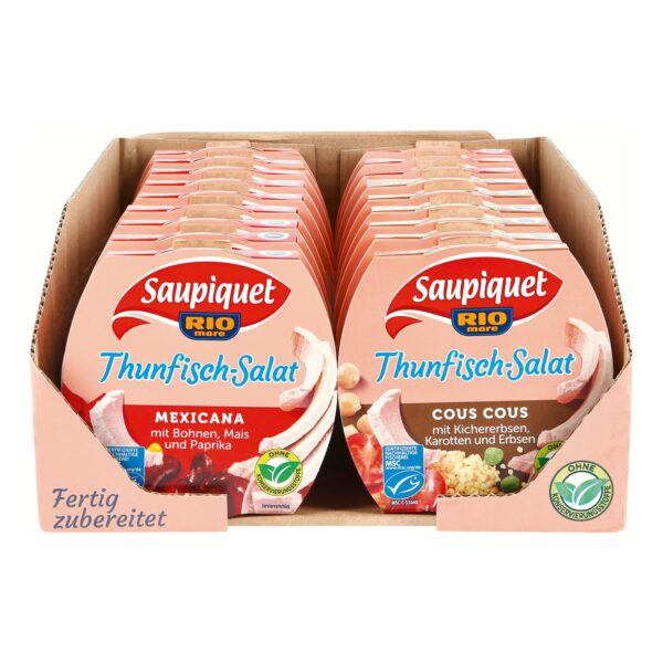 Saupiquet Thunfisch-Salat sortiert - 160g