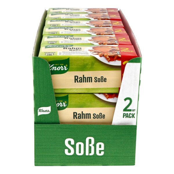 Knorr Rahm Soße ergibt 2 x 250 ml