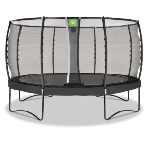 EXIT Allure Premium Trampolin ø427cm - schwarz