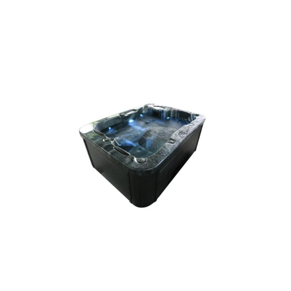 Home Deluxe Outdoor Whirlpool  BLACK MARBLE PURE