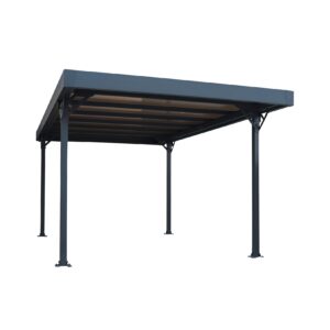 Palram - Canopia Aluminium Carport Palma 5000 grau