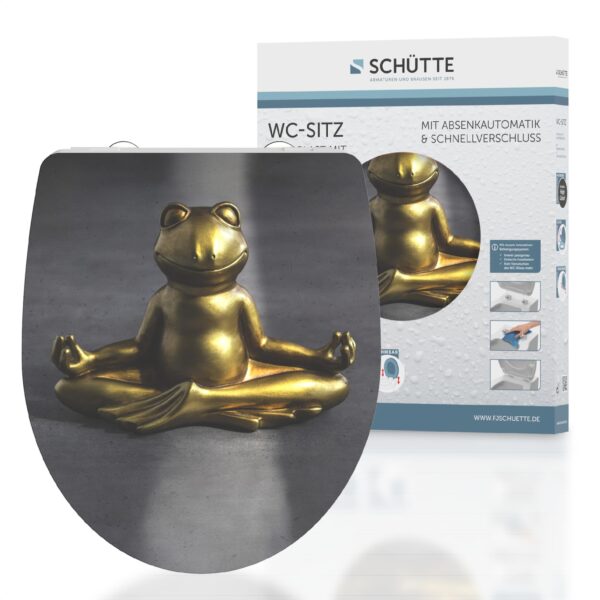 Schütte Duroplast HG WC Sitz RELAXING FROG